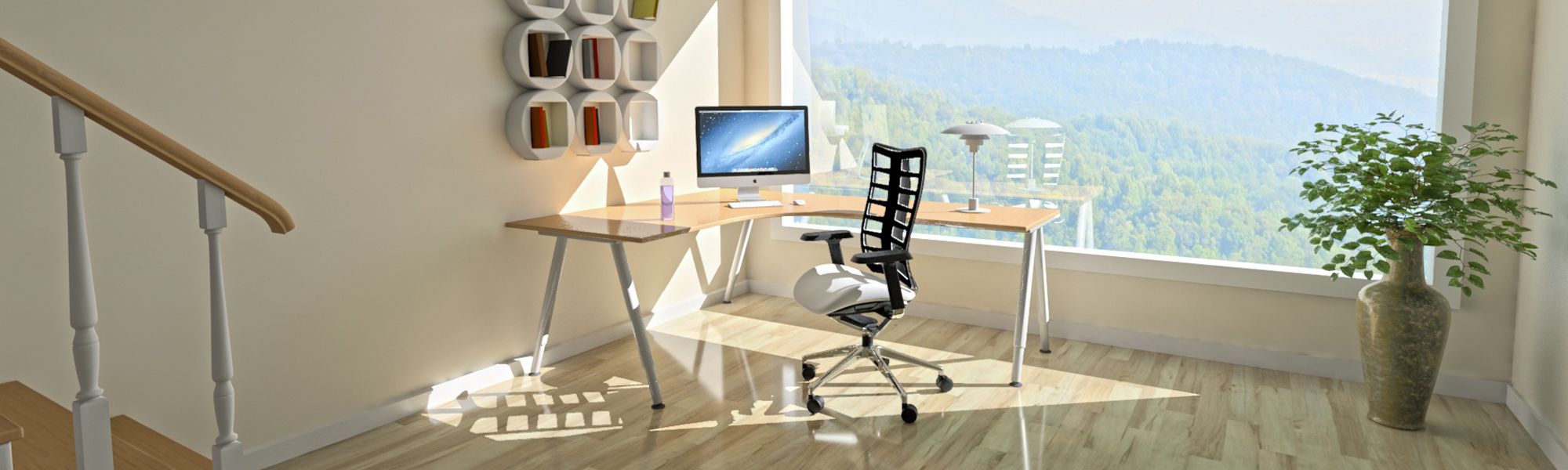 Modern Home Office Desks, Chairs and Storage