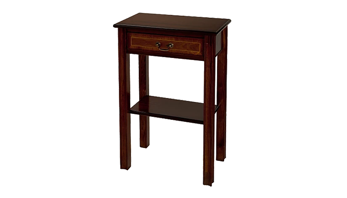 one drawer chippendale hall table