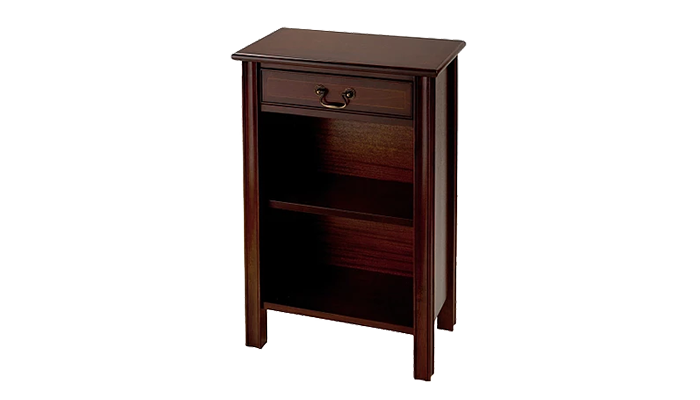 one drawer open hall cupboard chippendale