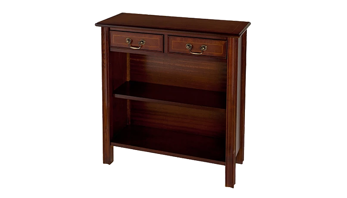 two drawer open hall cupboard