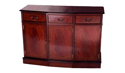 four foot three door cantered sideboard