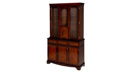 four foot wall unit with drinks cabinet