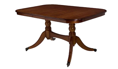 five foot flipover table oval or d end