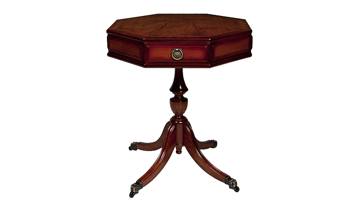 Hexagonal Drum Table