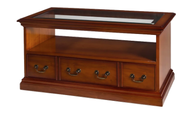 Regency Table With DVD/CD Storage