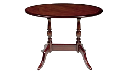 Twin Pedestal Coffee Table