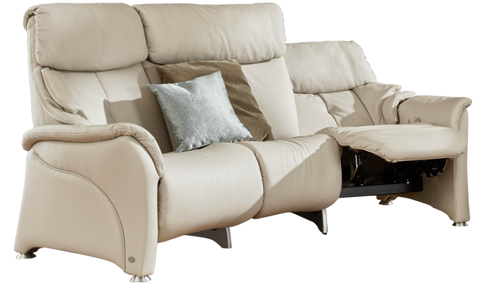 Chester Leather 3 Seater Recliner 82X