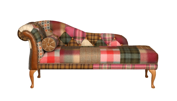 Chester Chaise Buttoned Back L/H Facing