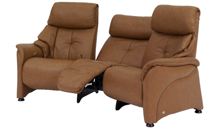 Chester Fabric Curved Power Recliner Sofa 72O