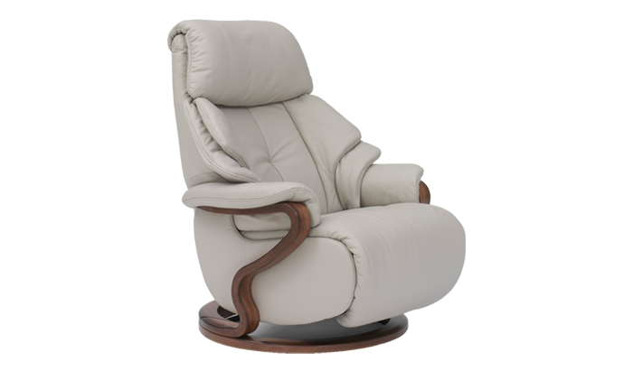 Chester Leather Swivel Recliner Chair Mini 26S