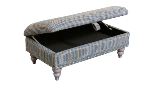 Alstons Cleveland legged ottoman