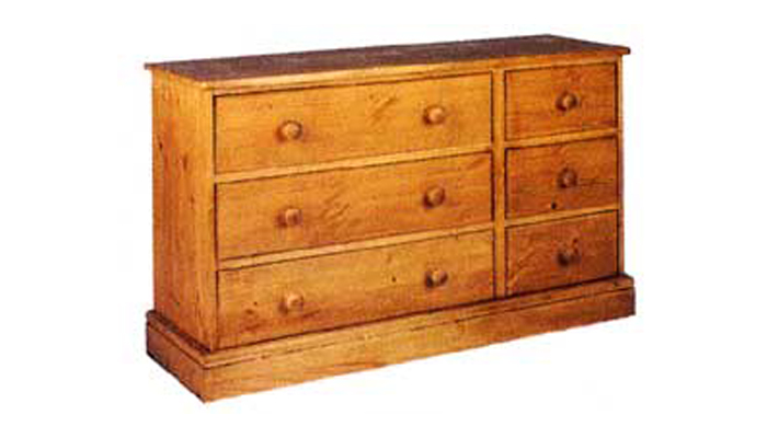 Cornish Pine 6 Drawer Multi Chest