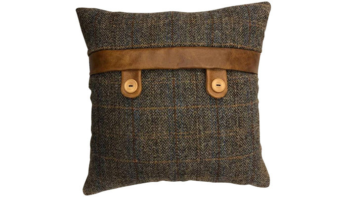 Belt and Button Cushion