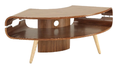 Havana 701 Corner TV Stand Matt Walnut/Oak