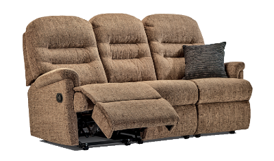 Keswick Fabric Small Recliner 3 Seater