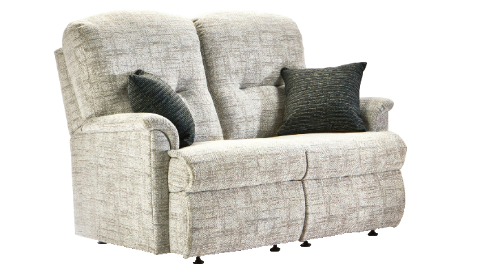 Lincoln Fabric Small 2 Seater Sofa