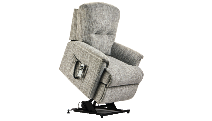 Lincoln Fabric Standard Power Riser Recliner