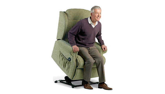 Lynton Fabric Standard Power Riser Recliner
