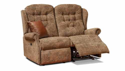 Lynton Fabric Standard Reclining 2-seater