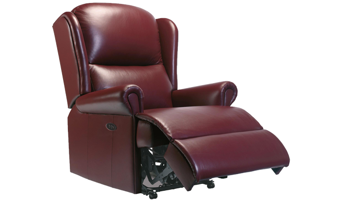 Malvern Leather Royale Power Recliner