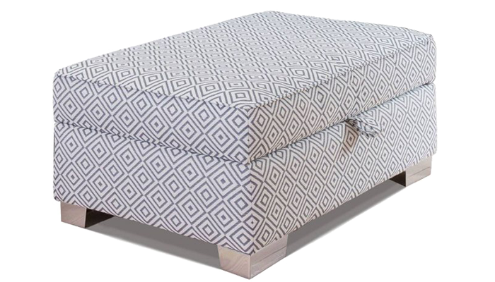 Alstons Memphis ottoman footstool