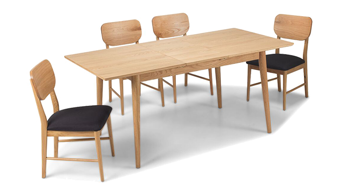 Skien Extending Table & 4 Chairs