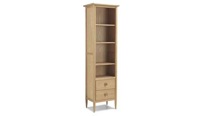 Skien Slim Bookcase