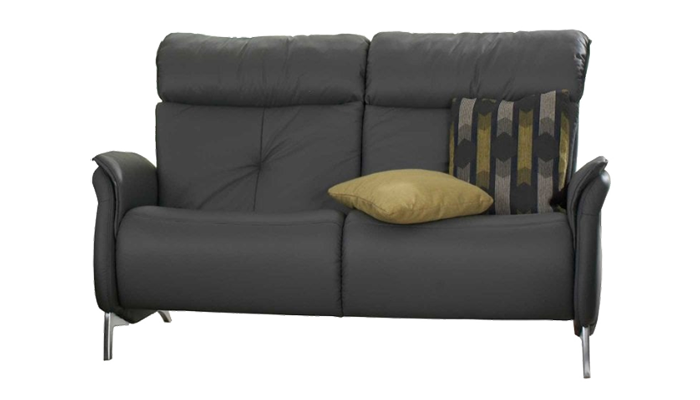 Swan Leather 2 Seater Sofa 10A
