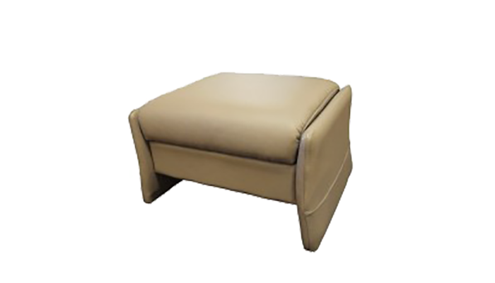 Swan Leather Adjustable Storage Stool 01X	