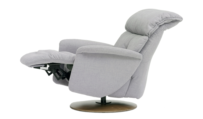 Swan Leather Small Motor Easy-Swing Chair 45	