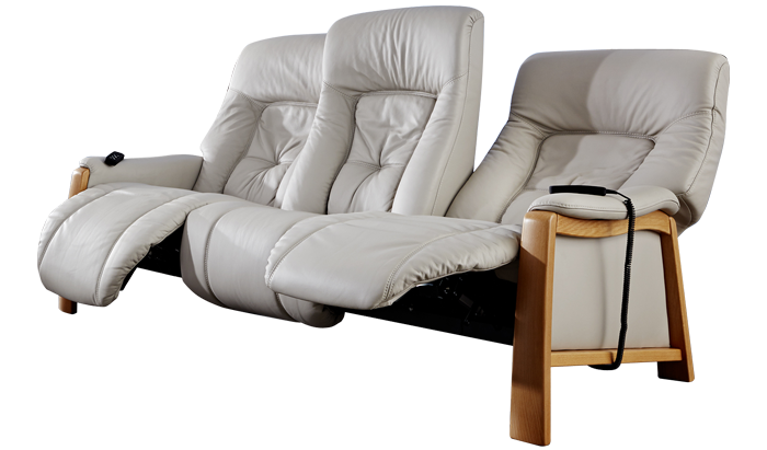 Themse Fabric Electric 3 Seater Reclining Sofa 2 Motors 82O