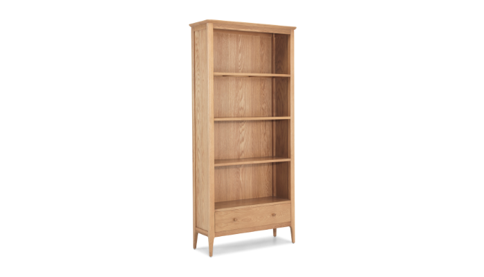 Wardley Oak Large Bookcase