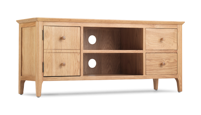 Wardley Oak Wide Screen TV Unit